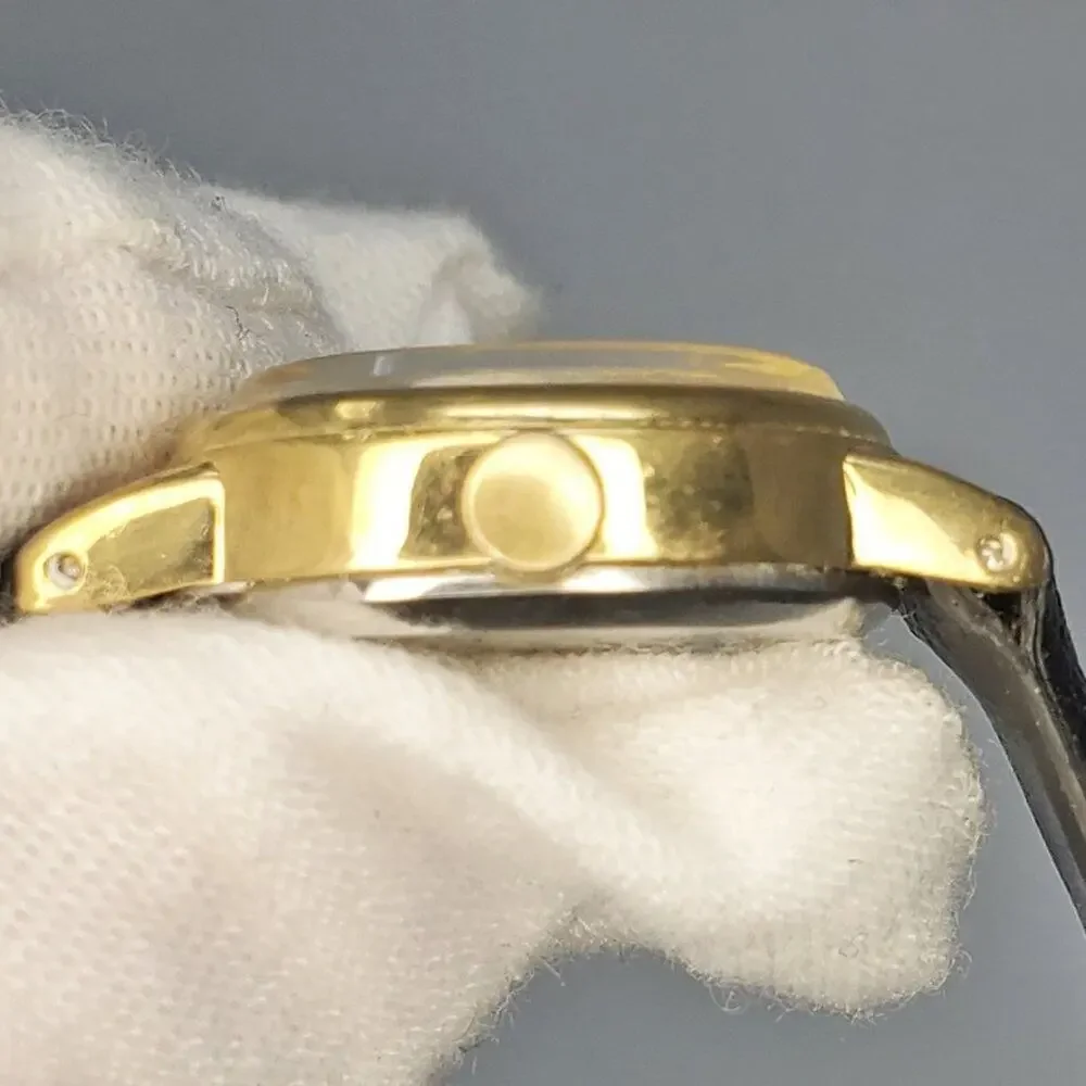 Disney X Lorus Vintage Gold-Toned Mickey Mouse Oval Watch